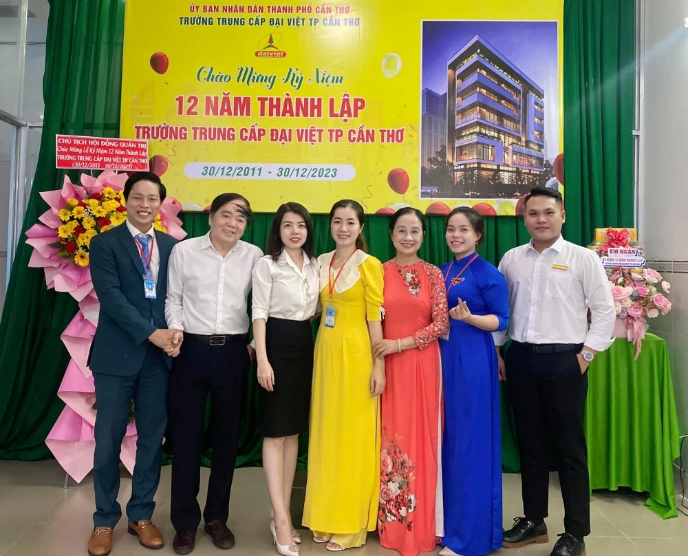 Kỷ Niệm 12 Năm Ngày Thành Lập Trường Cao Đẳng Đại Việt Sài Gòn Cơ Sở Cần Thơ (30/12/2011 – 30/12/2023)