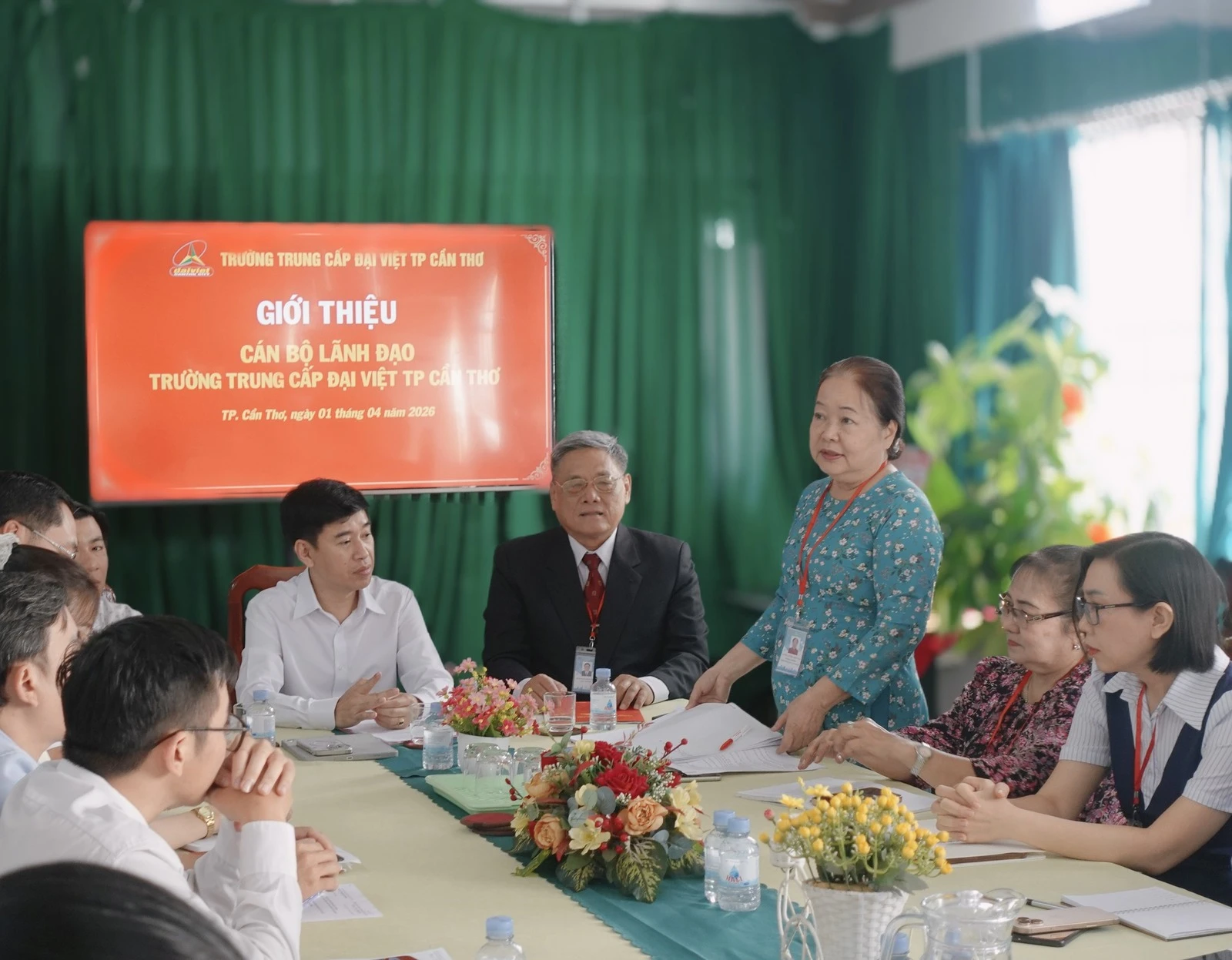 LỄ CÔNG BỐ QUYẾT ĐỊNH BỔ NHIỆM HIỆU TRƯỞNG TRƯỜNG TRUNG CẤP ĐẠI VIỆT TP. CẦN THƠ