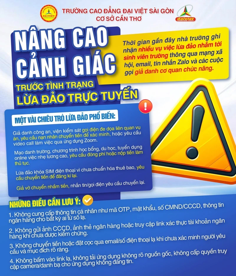 Nâng cao cảnh giác trước các thủ đoạn lừa đảo trực tuyến