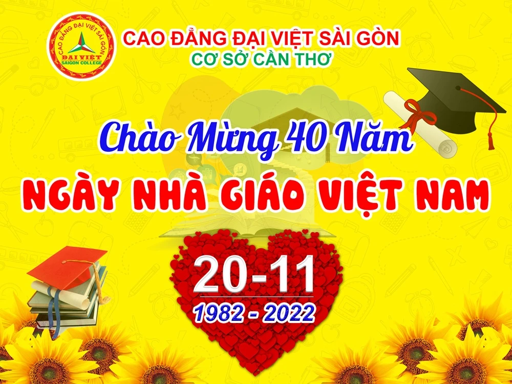Tri Ân Kỷ Niệm 40 Năm Ngày Nhà Giáo Việt Nam ( 20/11/1982 - 20/11/2022)