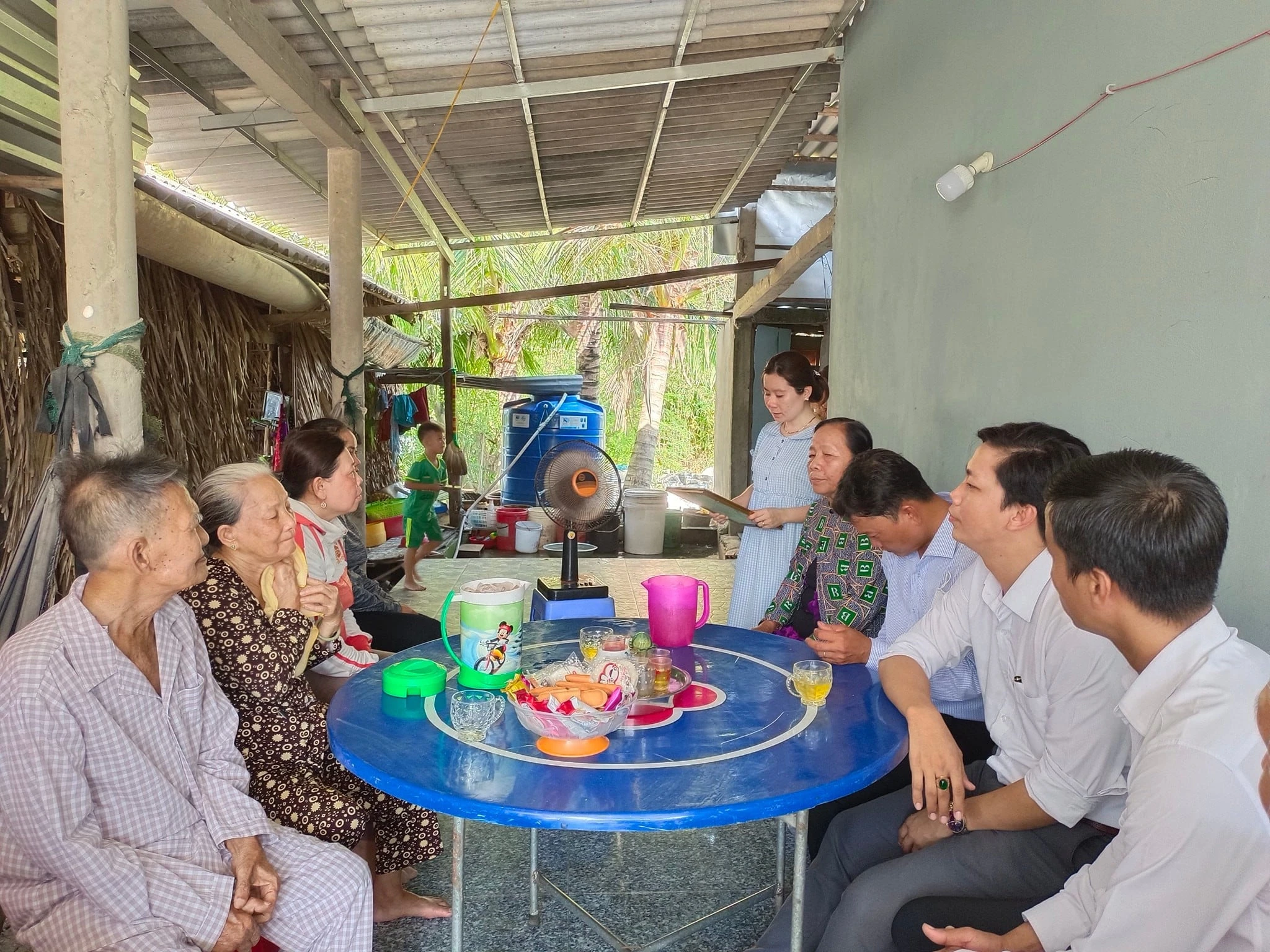 Cao Đẳng Đại Việt Sài Gòn Cơ Sở Cần Thơ trao nhà tình nghĩa tại xã Phú Mỹ, Cà Mau