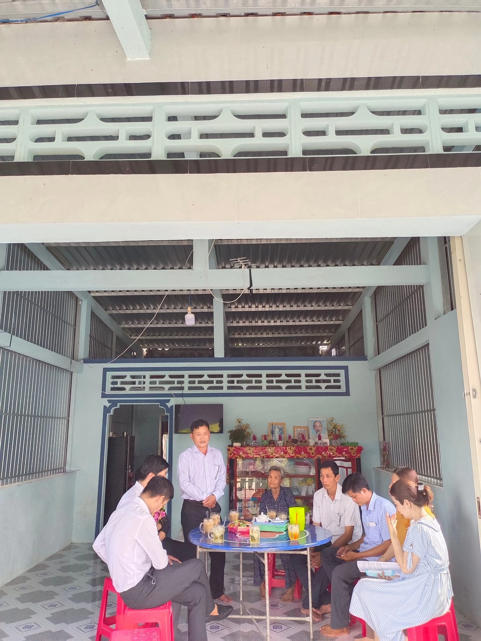 Cao Đẳng Đại Việt Sài Gòn Cơ Sở Cần Thơ trao nhà tình nghĩa tại xã Phú Mỹ, Cà Mau