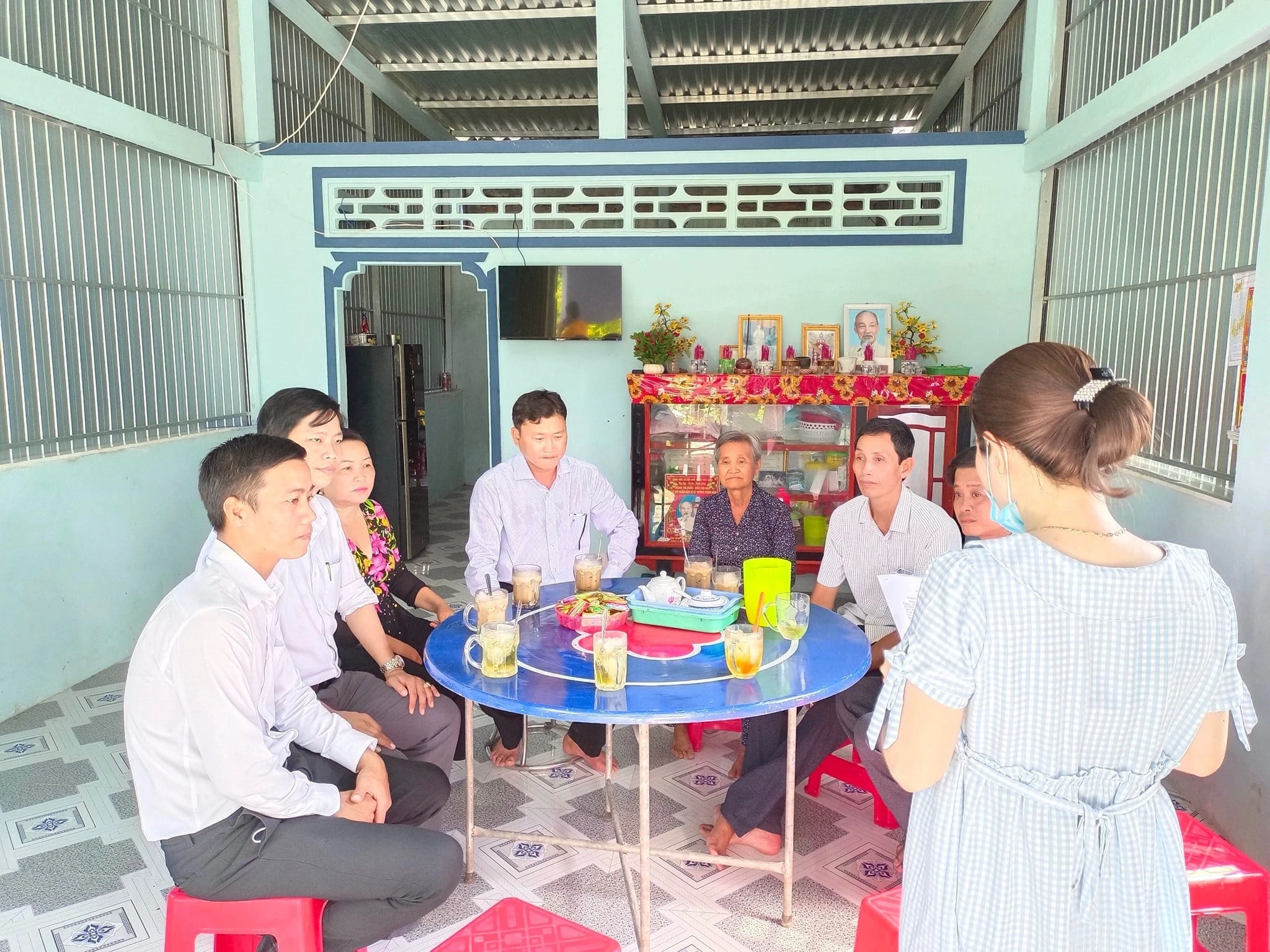 Cao Đẳng Đại Việt Sài Gòn Cơ Sở Cần Thơ trao nhà tình nghĩa tại xã Phú Mỹ, Cà Mau