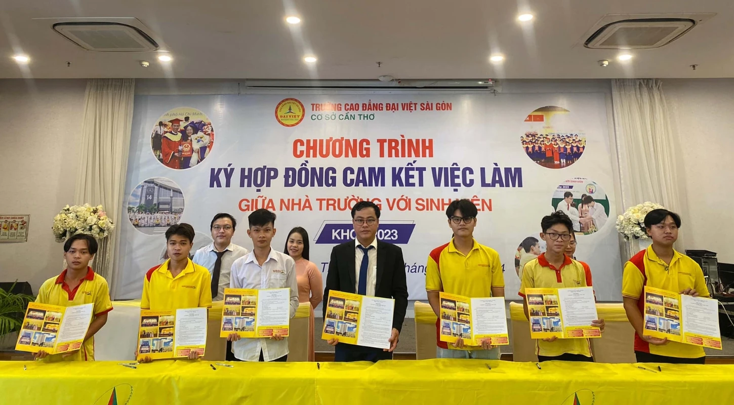 Chương Trình Ký Cam Kết Việt Làm Tại Trường Đại Việt Cần Thơ 2024