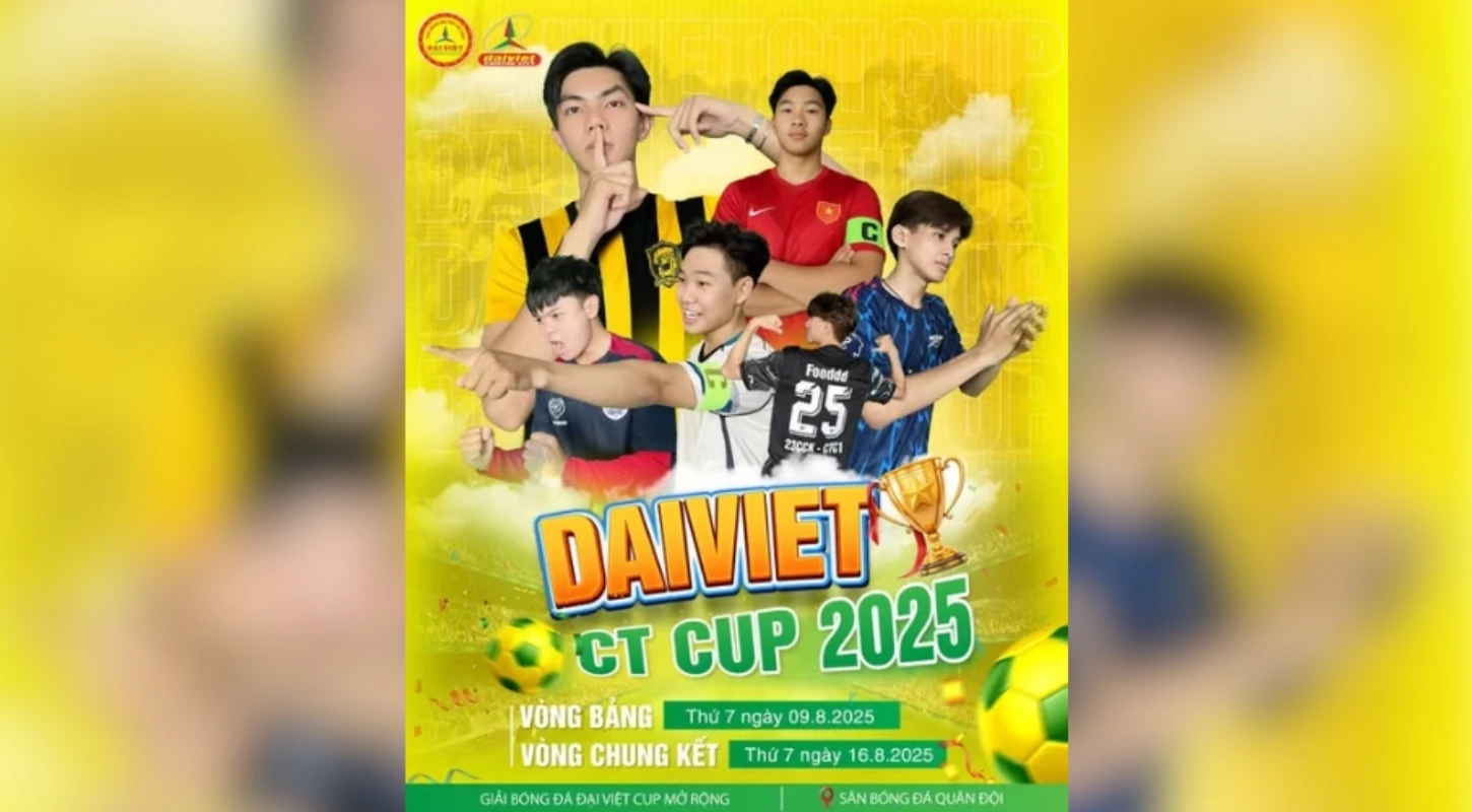 Daiviet Ct Cup 2025 – Cháy Hết Mình Cùng Đam Mê Sân Cỏ