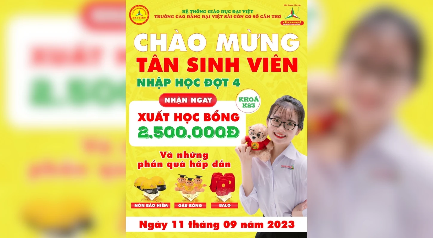 Khai Giảng Chào Mừng Tân Sinh Viên Khoá K23 (2023-2024) Đợt 4