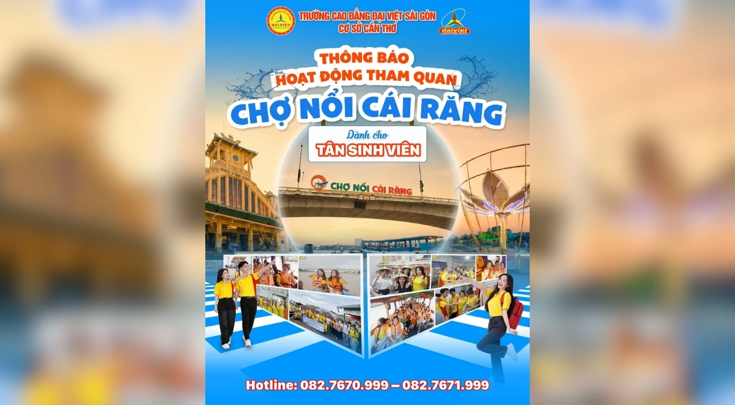 KHÁM PHÁ CHỢ NỔI CÁI RĂNG – TRẢI NGHIỆM ĐẬM CHẤT MIỀN TÂY CÙNG TÂN SINH VIÊN ĐẠI VIỆT CẦN THƠ!