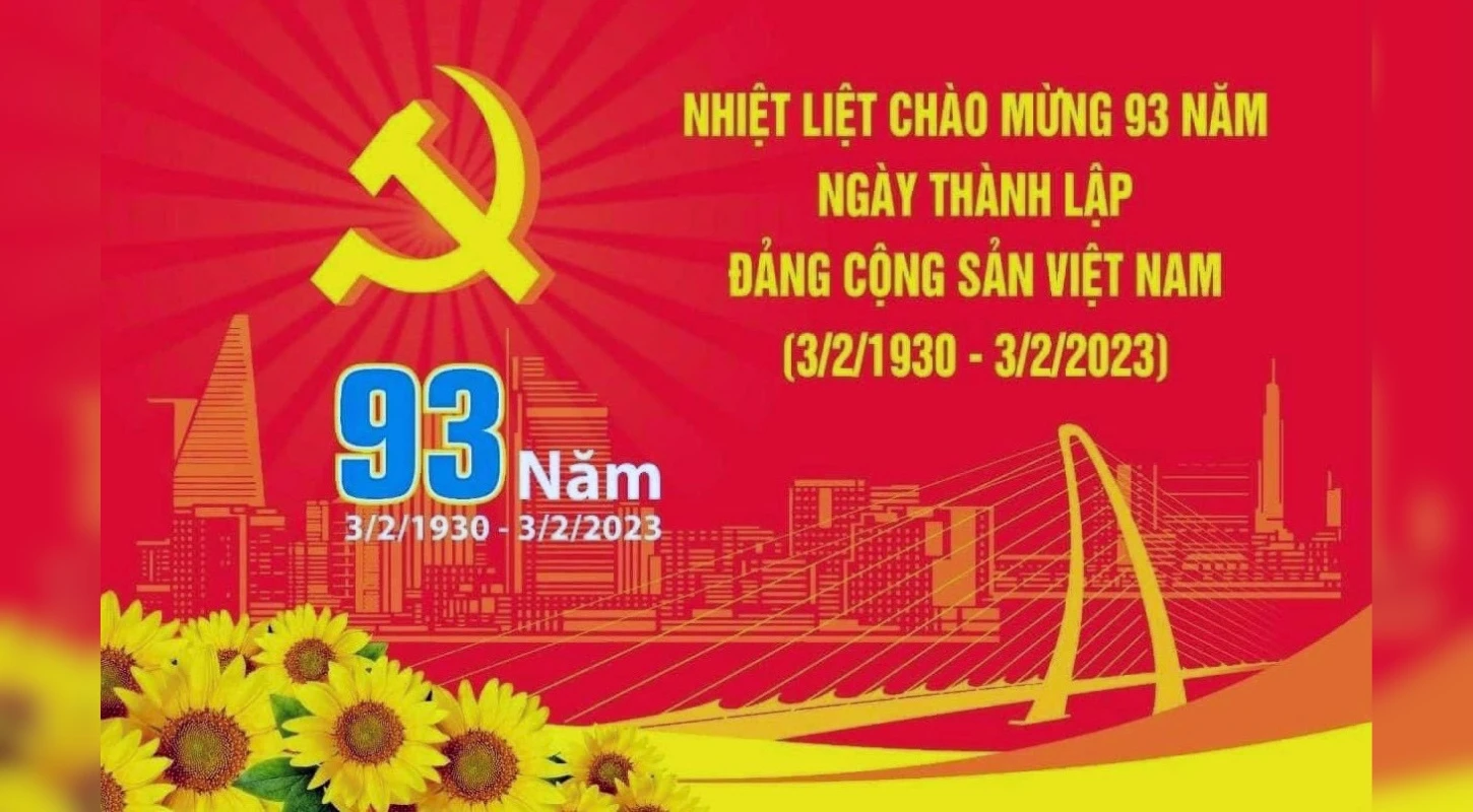 Kỷ Niệm 93 Năm Ngày Thành Lập Đảng Cộng Sản Việt Nam