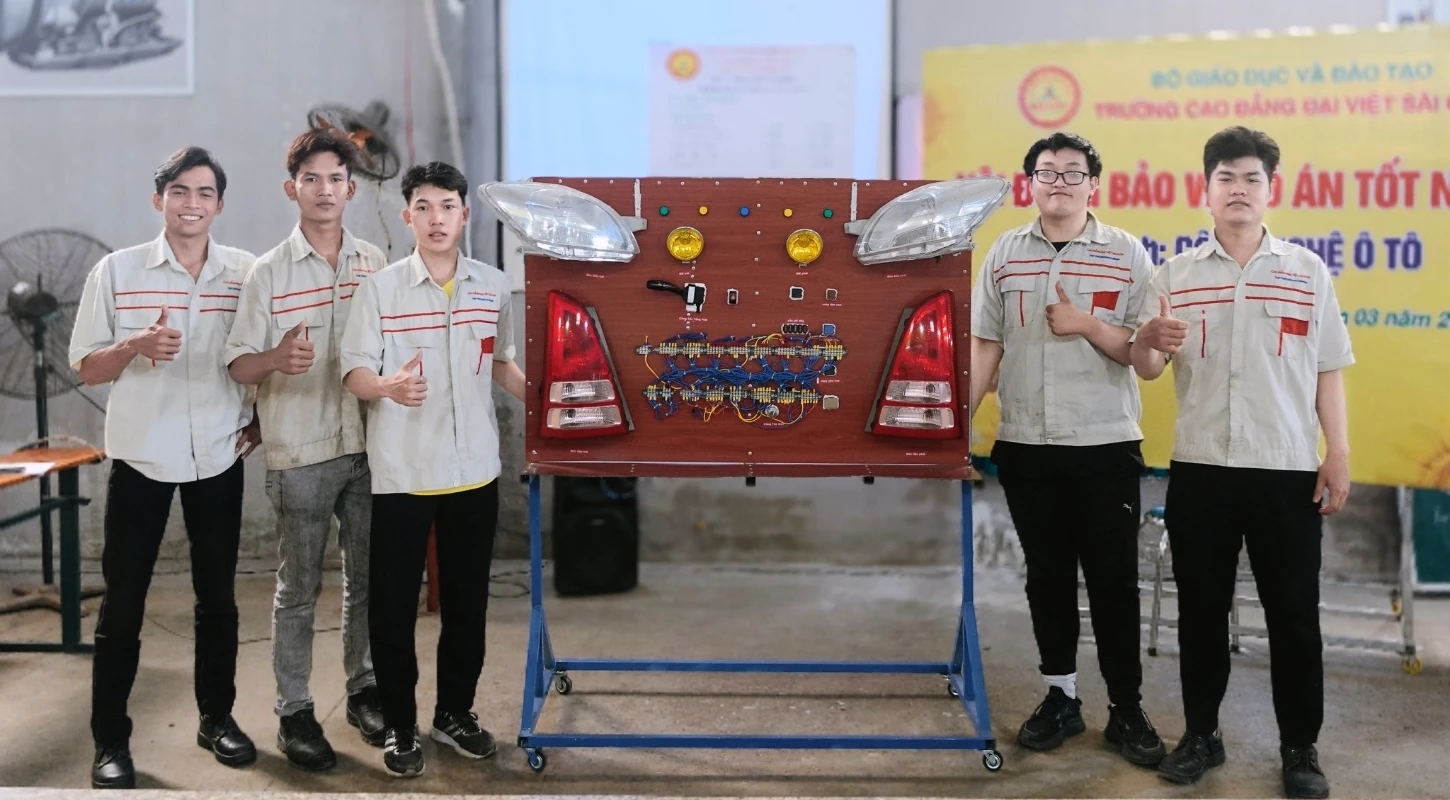 NGÀNH CÔNG NGHỆ Ô TÔ TẠI ĐẠI VIỆT CẦN THƠ CÓ GÌ ĐẶC BIỆT