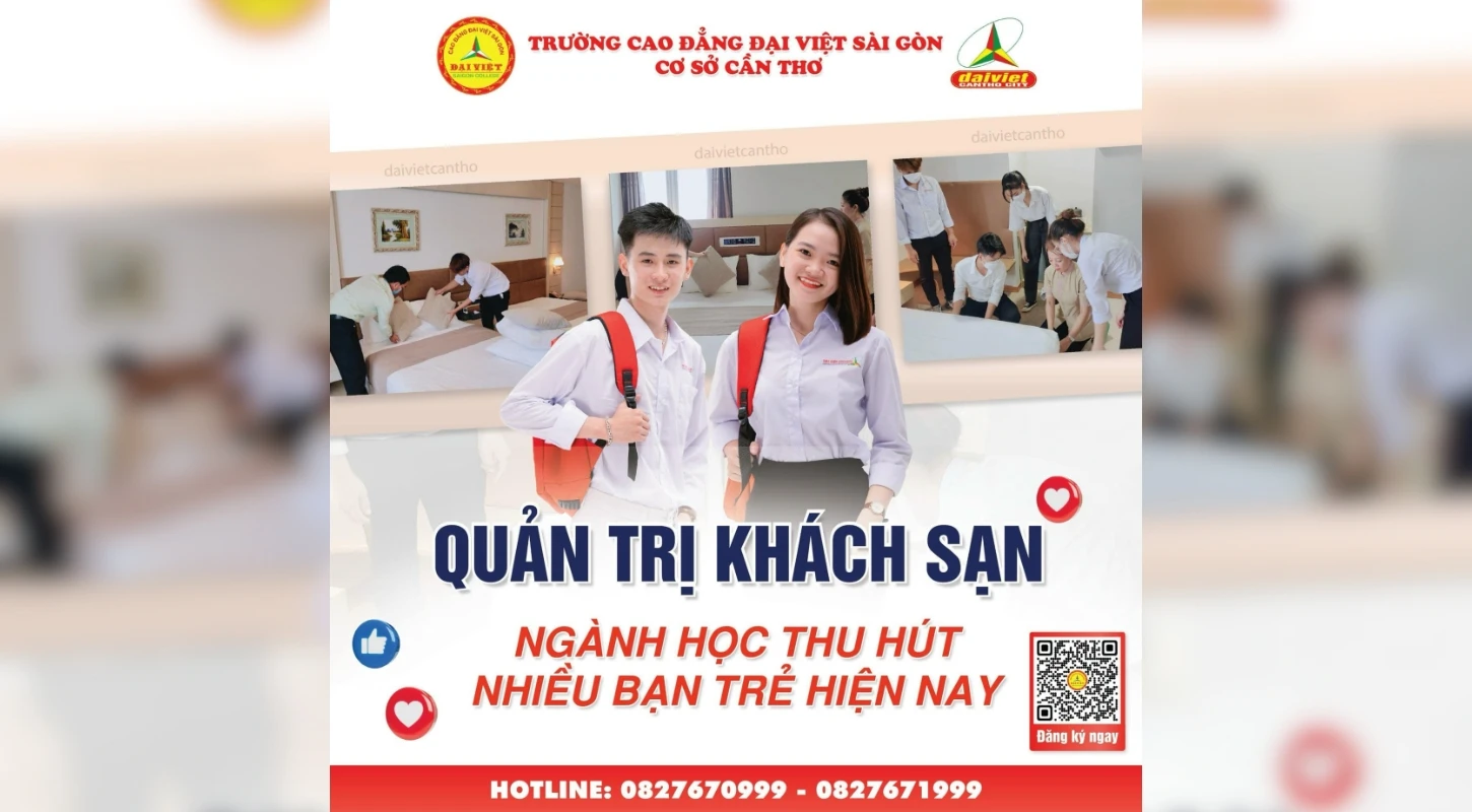 Tìm Hiểu Ngành Quản Trị Khách Sạn Tại Trường Đại Việt Cần Thơ