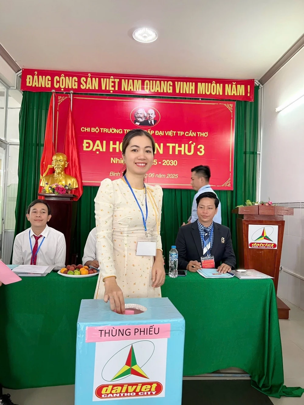 Đại hội Chi bộ lần III Trường Trung Cấp Đại Việt TP Cần Thơ 2025–2030