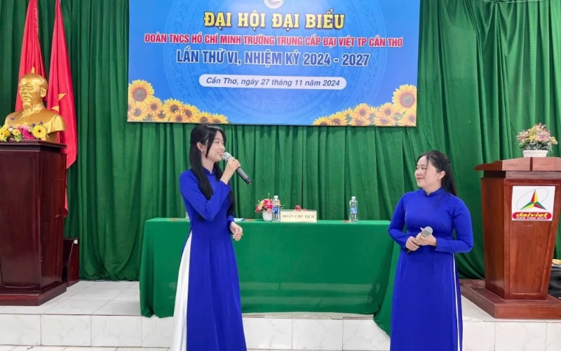 Đại hội Đoàn TNCS Hồ Chí Minh Trường Đại Việt Cần Thơ Khóa VI (2024–2027)