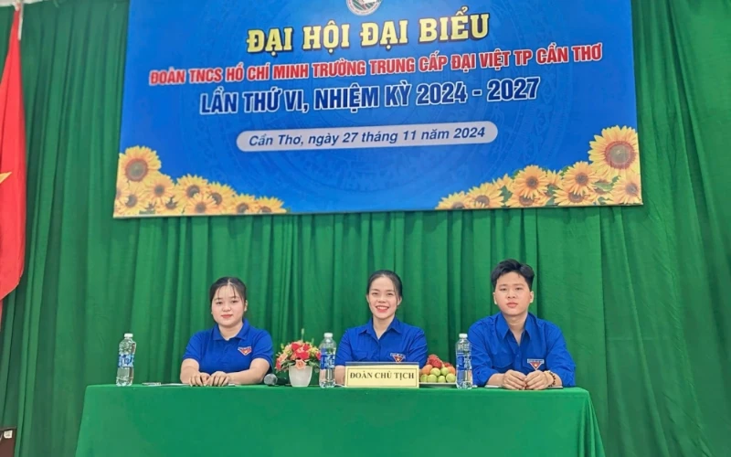 Đại hội Đoàn TNCS Hồ Chí Minh Trường Đại Việt Cần Thơ Khóa VI (2024–2027)