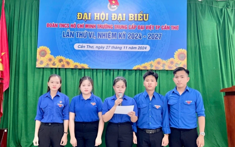 Đại hội Đoàn TNCS Hồ Chí Minh Trường Đại Việt Cần Thơ Khóa VI (2024–2027)