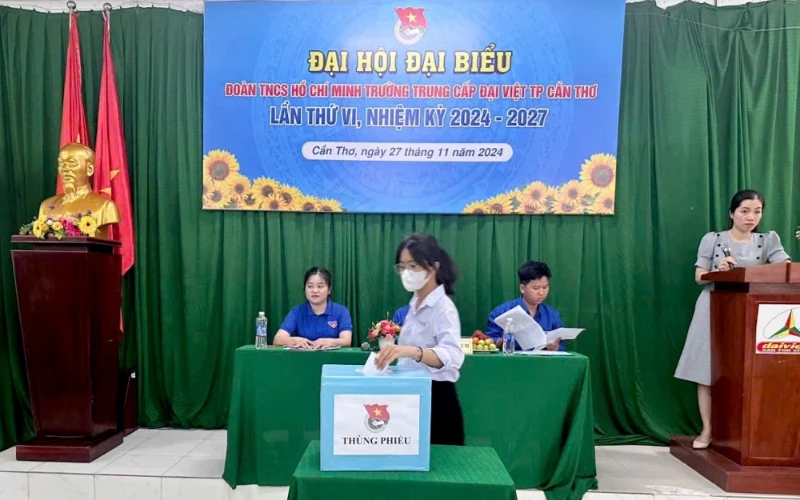 Đại hội Đoàn TNCS Hồ Chí Minh Trường Đại Việt Cần Thơ Khóa VI (2024–2027)