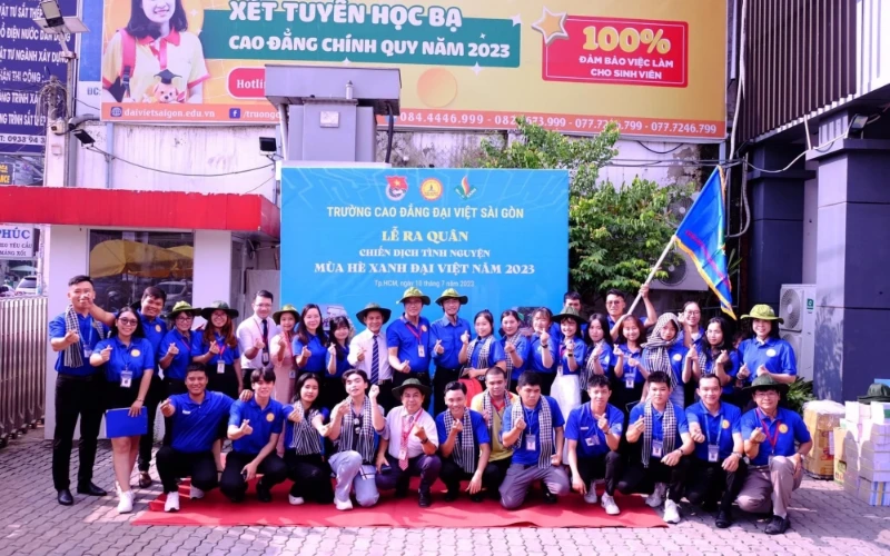 Nhật Ký Mùa Hè Xanh 2023 – Hành Trình Của Sinh Viên Đại Việt Cần Thơ