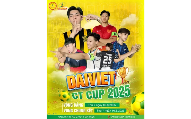 Daiviet CT Cup 2025 – Sinh Viên Đại Việt Cần Thơ Cháy Hết Mình