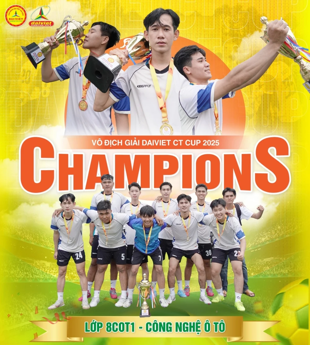 Khép Lại Daiviet Ct Cup 2025 – Mùa Giải Bùng Nổ Cảm Xúc