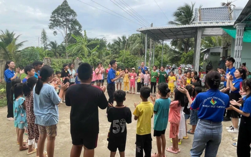 Nhật Ký Mùa Hè Xanh 2023 Ngày 4 – Hoạt Động Vì Đàn Em Thân Yêu