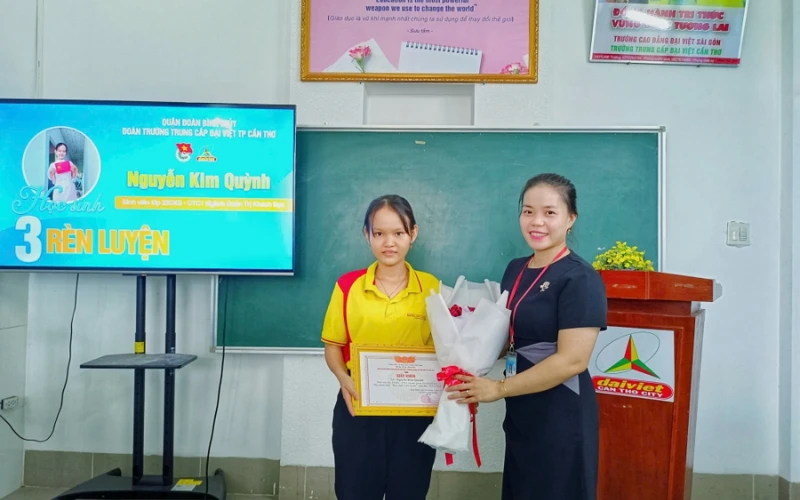 Triển khai phong trào Học sinh 3 rèn luyện - Trường Cao Đẳng Đại Việt Sài Gòn Cơ Sở Cần Thơ