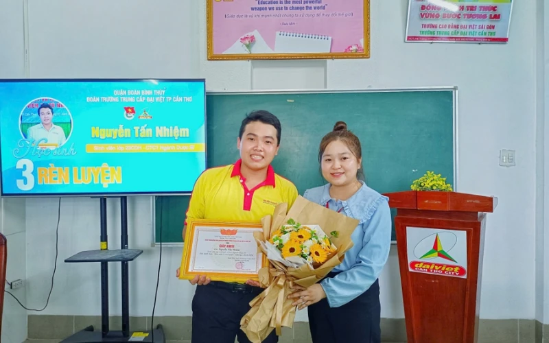 Triển khai phong trào Học sinh 3 rèn luyện - Trường Cao Đẳng Đại Việt Sài Gòn Cơ Sở Cần Thơ