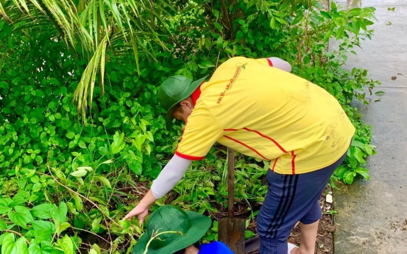 Trồng 2000 Cây Xanh Tại Minh Thuận – Hoạt Động Tình Nguyện Đại Việt