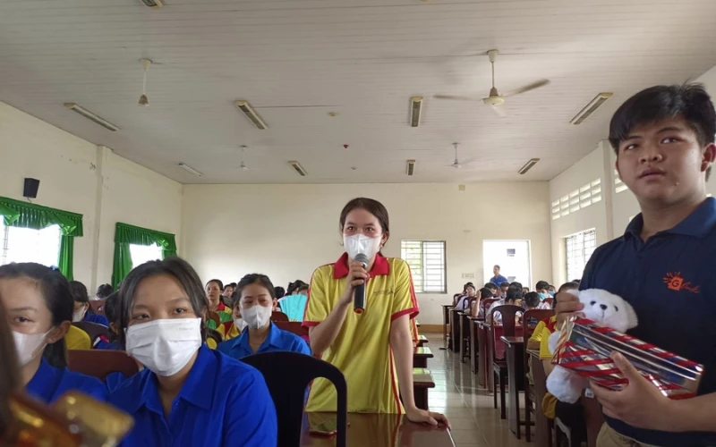 Triển khai phong trào Học sinh 3 rèn luyện - Trường Cao Đẳng Đại Việt Sài Gòn Cơ Sở Cần Thơ