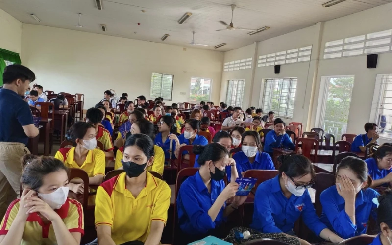 Triển khai phong trào Học sinh 3 rèn luyện - Trường Cao Đẳng Đại Việt Sài Gòn Cơ Sở Cần Thơ