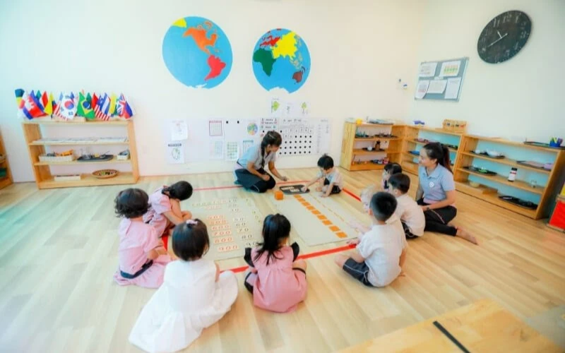 Phương pháp Montessori cho trẻ mầm non – Ứng dụng tại trường Cao Đẳng Đại Việt Sài Gòn Cơ Sở Cần Thơ