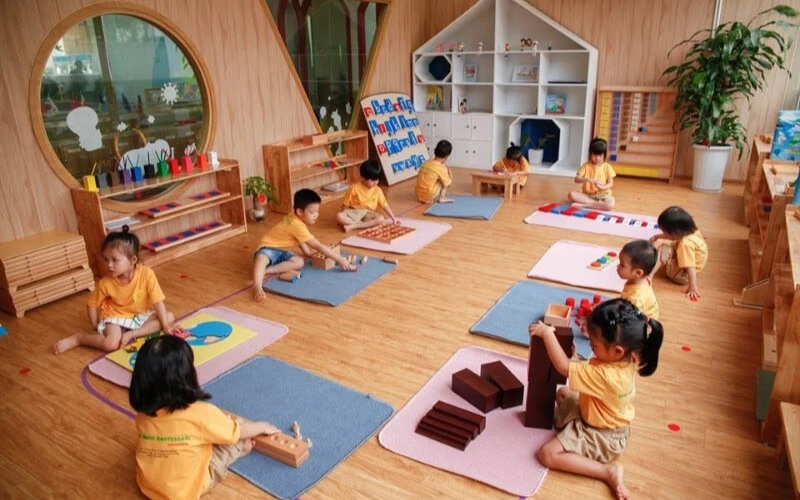 Phương pháp Montessori cho trẻ mầm non – Ứng dụng tại trường Cao Đẳng Đại Việt Sài Gòn Cơ Sở Cần Thơ