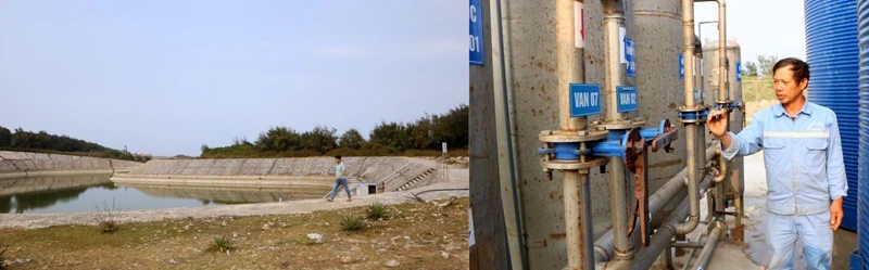 Vận hành hoạt động của trạm cấp nước ngọt trên đảo Bạch Long Vỹ