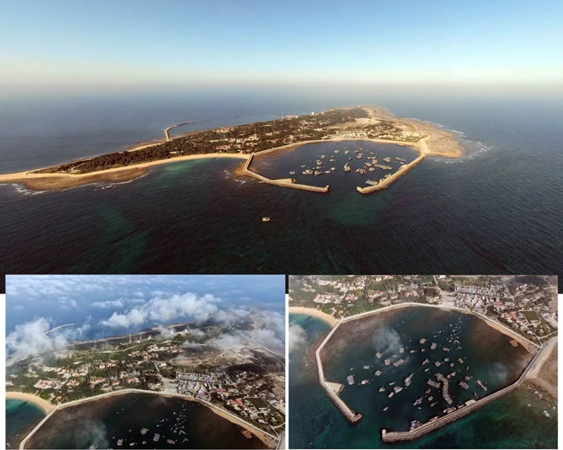 Bạch Long Vỹ góc nhìn từ trên cao