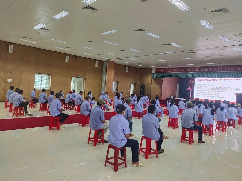 Tập Huấn Đợt 02 – Kiểm Soát Nhiễm Khuẩn Tại Kiên Giang